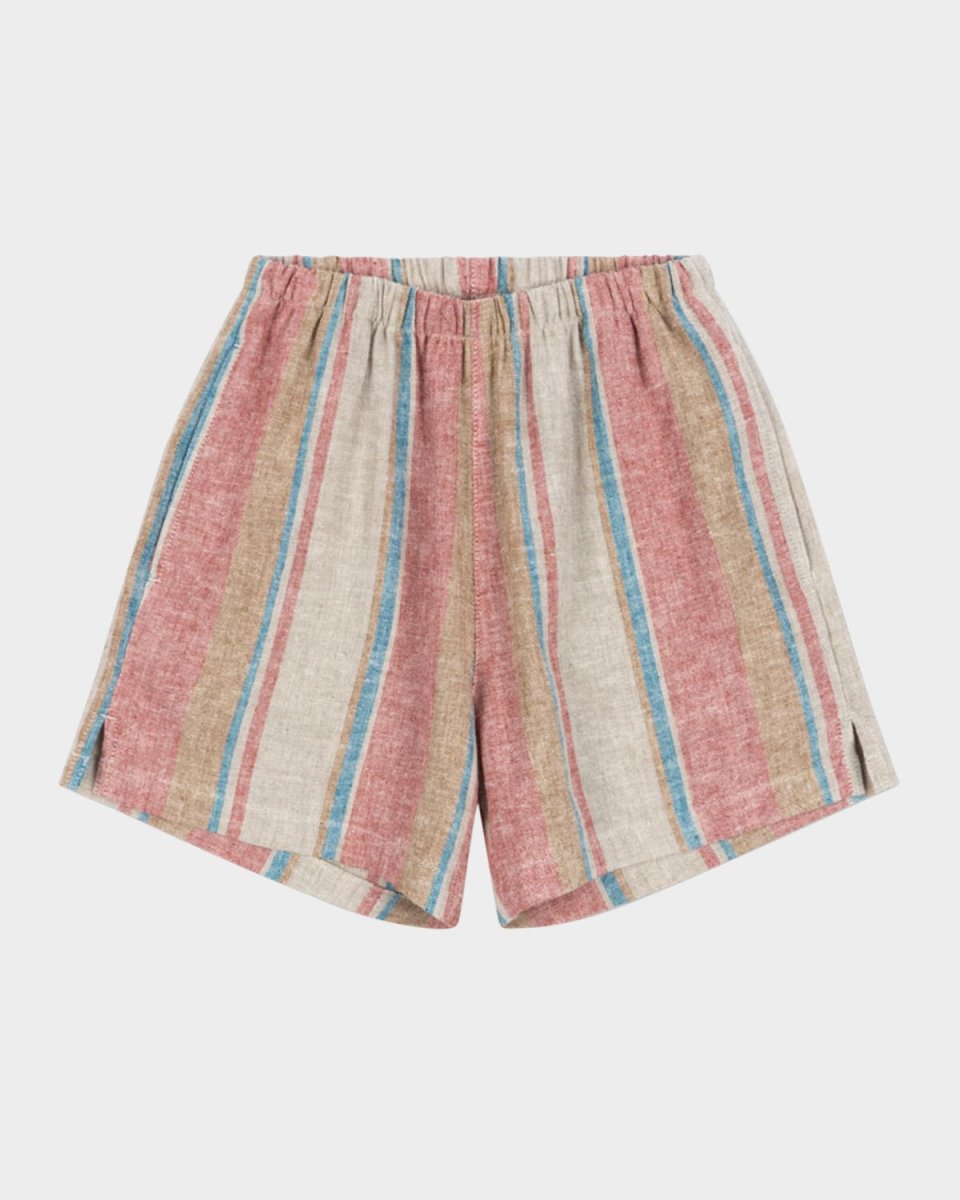 Boy's Venice Stripe Shorts, Size 9M-6